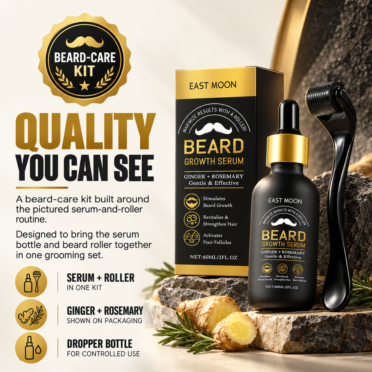Ironroot Beard Growth Kit