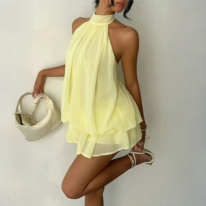 The Amalfi Halter Dress